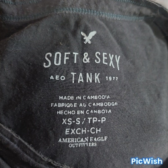 Soft, long, loose fitting tank top - Picture 4 of 4